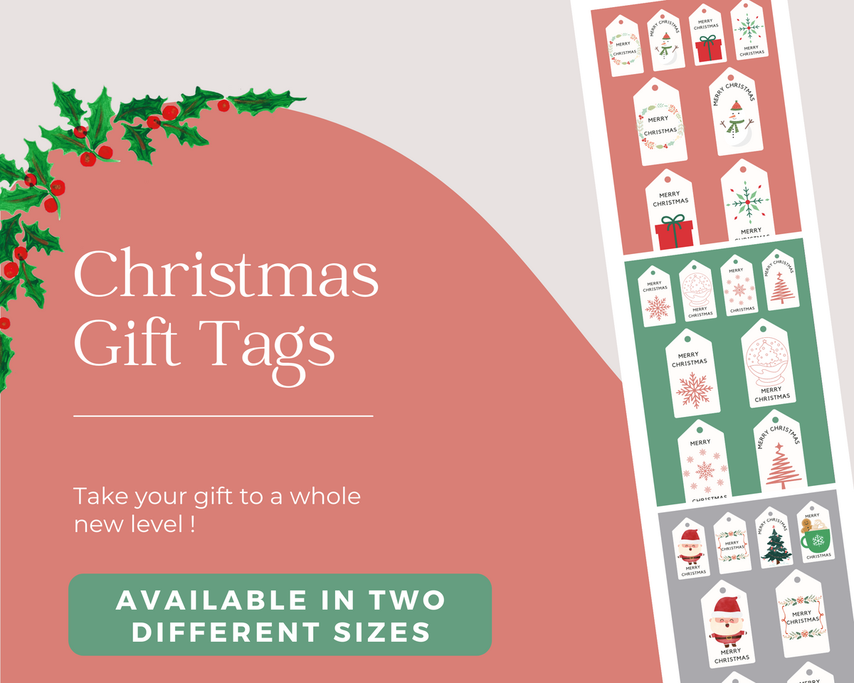 Christmas Gift Tags Downloadable, Present Tags, Gift Tags, Christmas Tags Printable, Christmas Downloadable,Gift Tags Bundle,Tags for Gifts