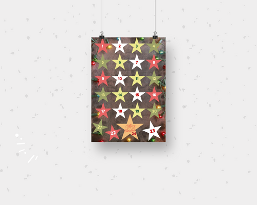 Advent Calendar, Advent Calendar for Kids and Adults, Advent Calendar Printable, Christmas Printable, Digital Advent PDF, Christmas Clipart