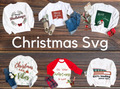 Christmas Design SVG Bundle, Holiday Downloadable, Digital Download, Winter Artwork, Christmas Theme, Customizable Gifts, Winter Aesthetic